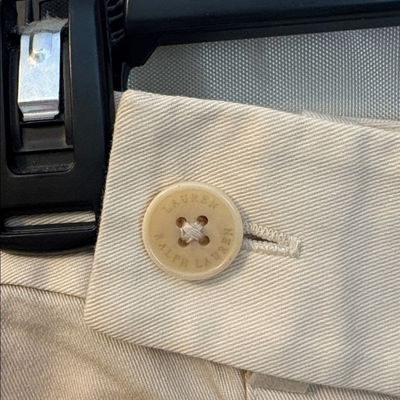 Ralph Lauren Petite Cream Pants - Picture 3 of 5